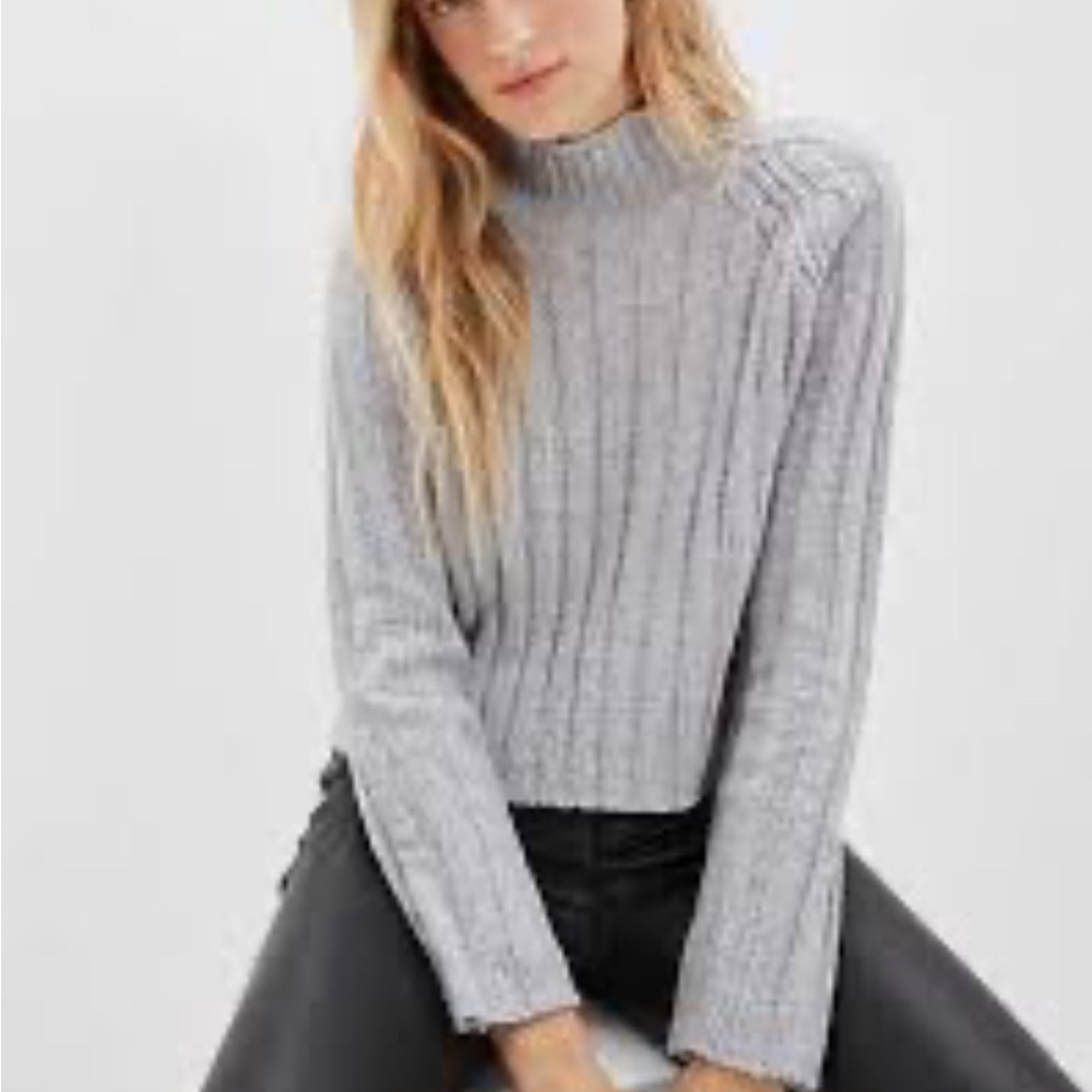 American eagle crop sweater